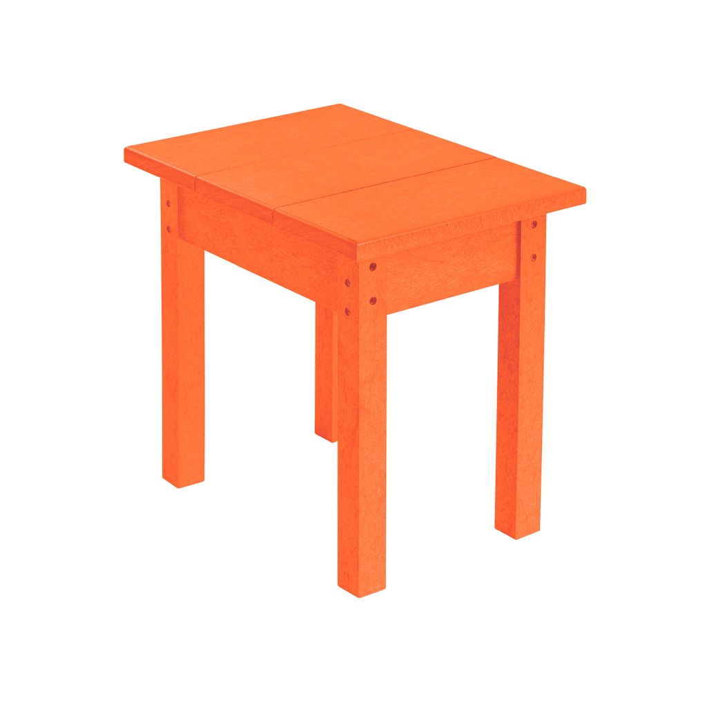 Side Table T01 orange Tisch rechteckig klein