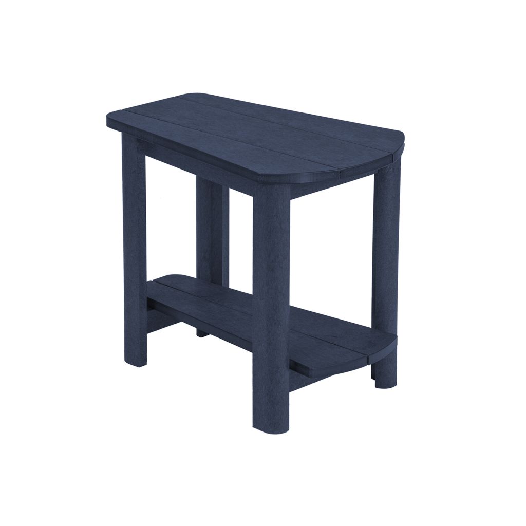 Der großzügige Beistelltisch in Keilform T04 - navyblue
