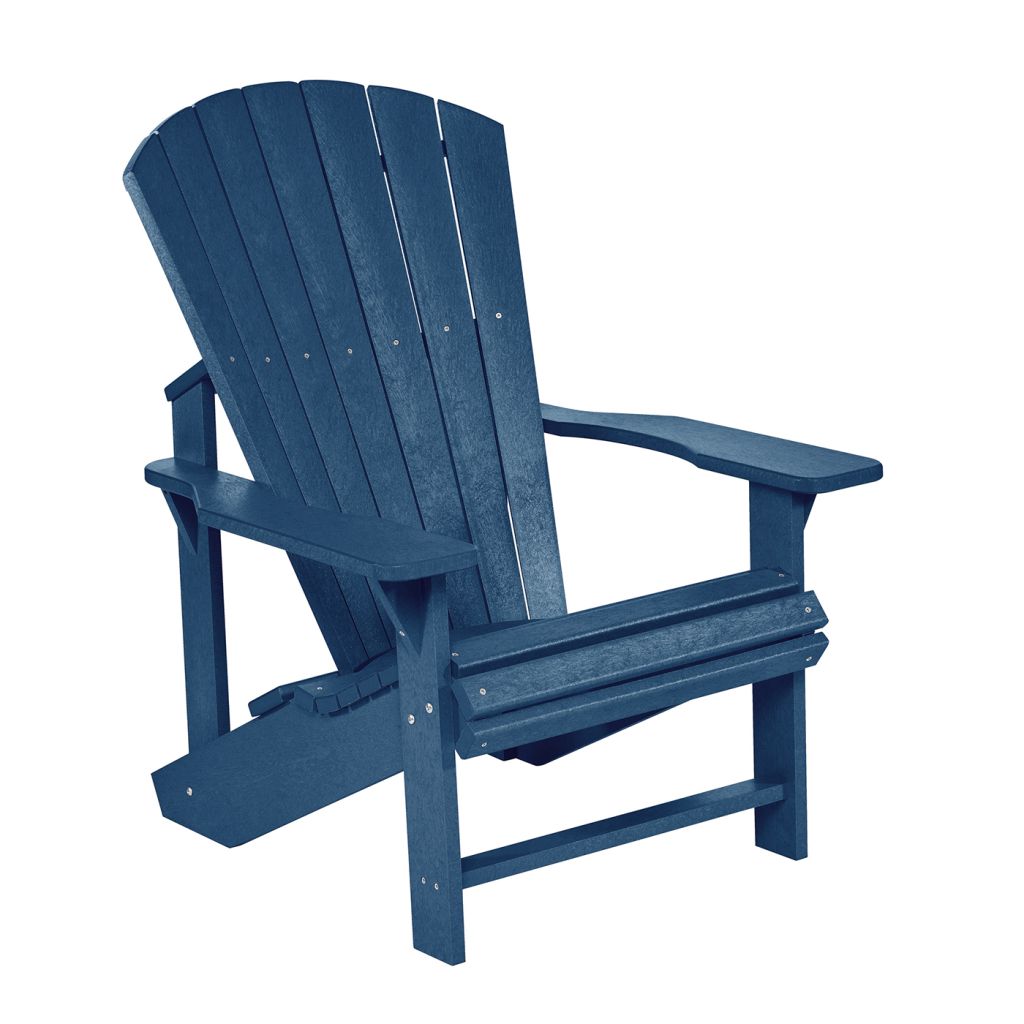 Adirondack Gartenstuhl Classic C01 navyblue – Original aus Kanada, wetterfester Kunststoff