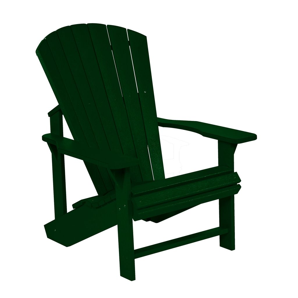 Adirondack Gartenstuhl Classic C01 forestgreen – Original aus Kanada, wetterfester Kunststoff